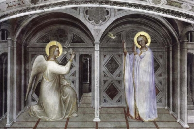 Giusto de Menabuoi Annunciation 1376-78